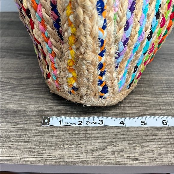 Beautiful!!! Antik Kraft Colorful Woven Tote!! ♥️💛💜 - Picture 15 of 15